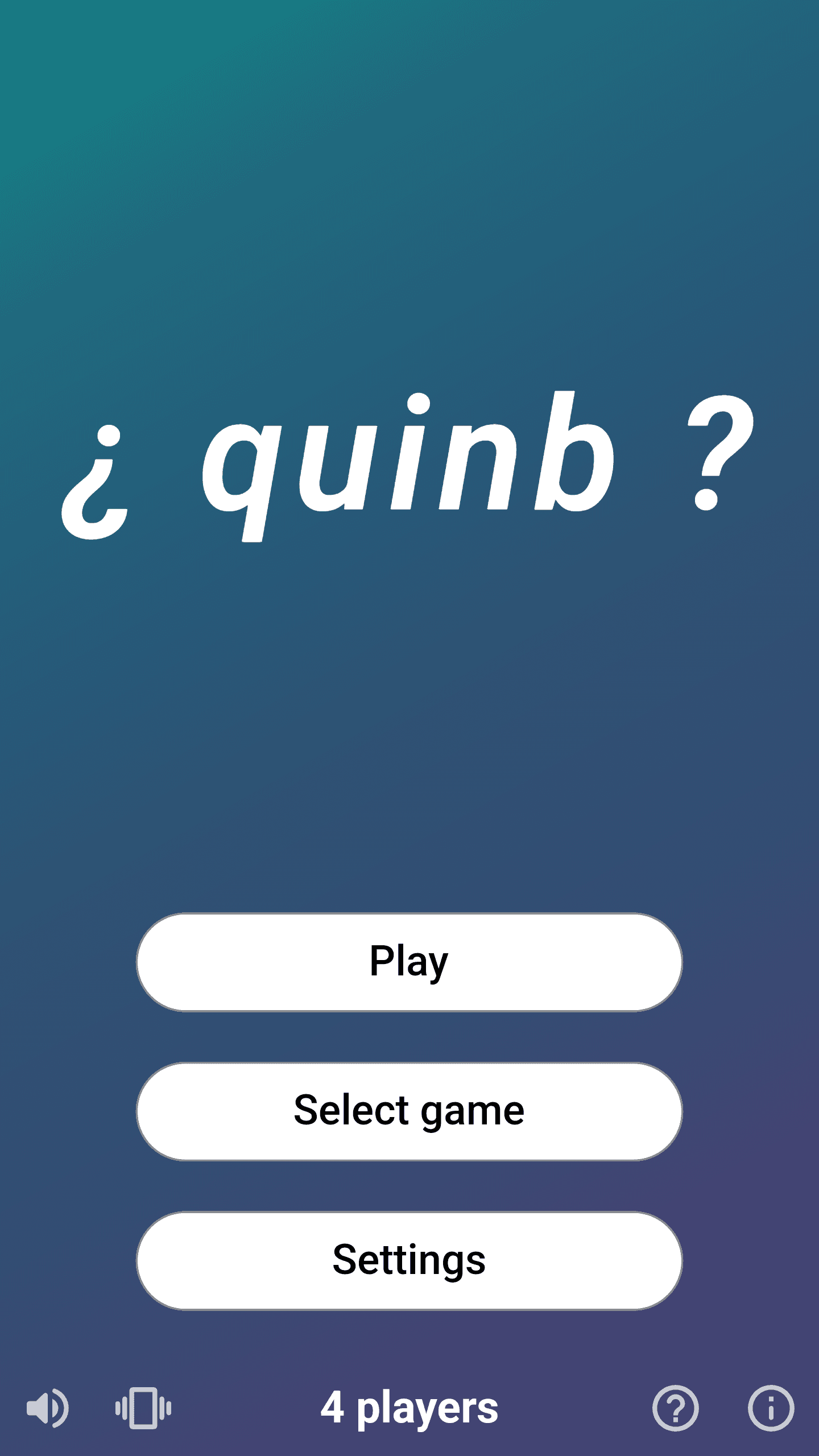 Скриншот 1 — Quinb: 4 players reaction game