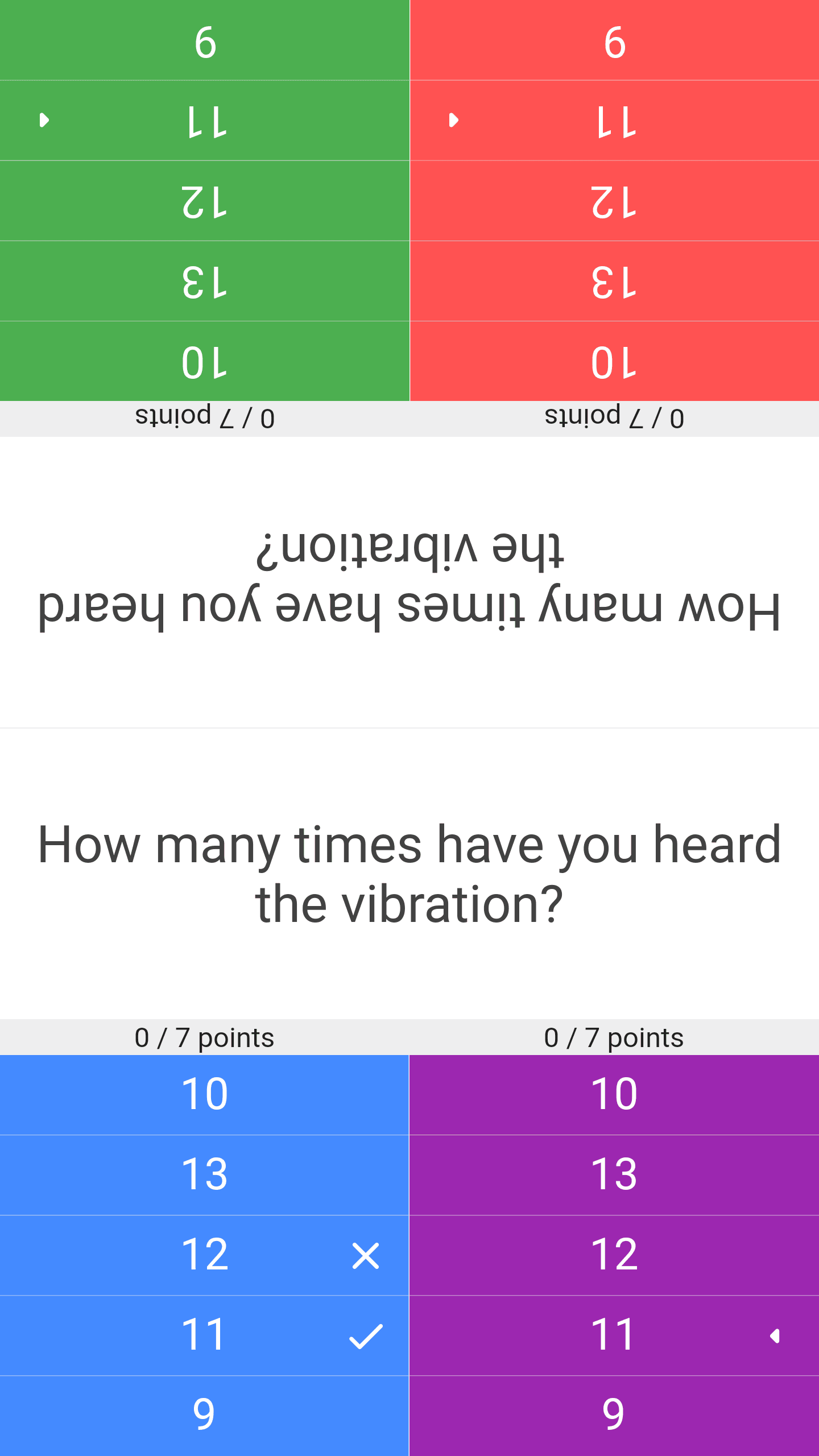 Скриншот 3 — Quinb: 4 players reaction game