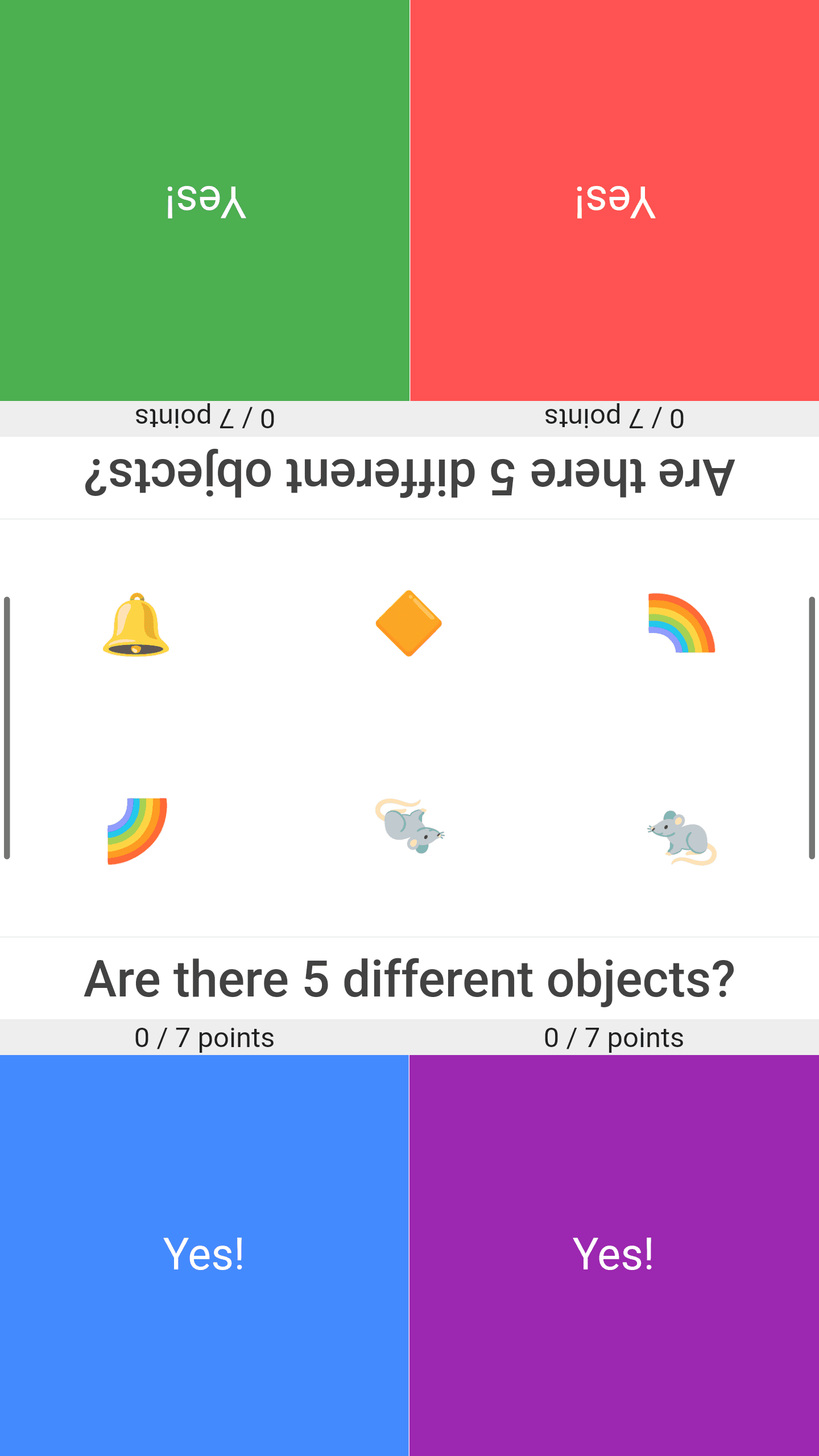 Скриншот 4 — Quinb: 4 players reaction game
