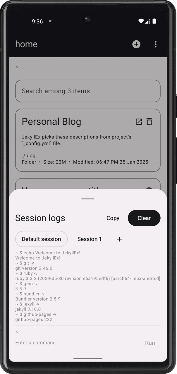 Скриншот 3 — JekyllEx