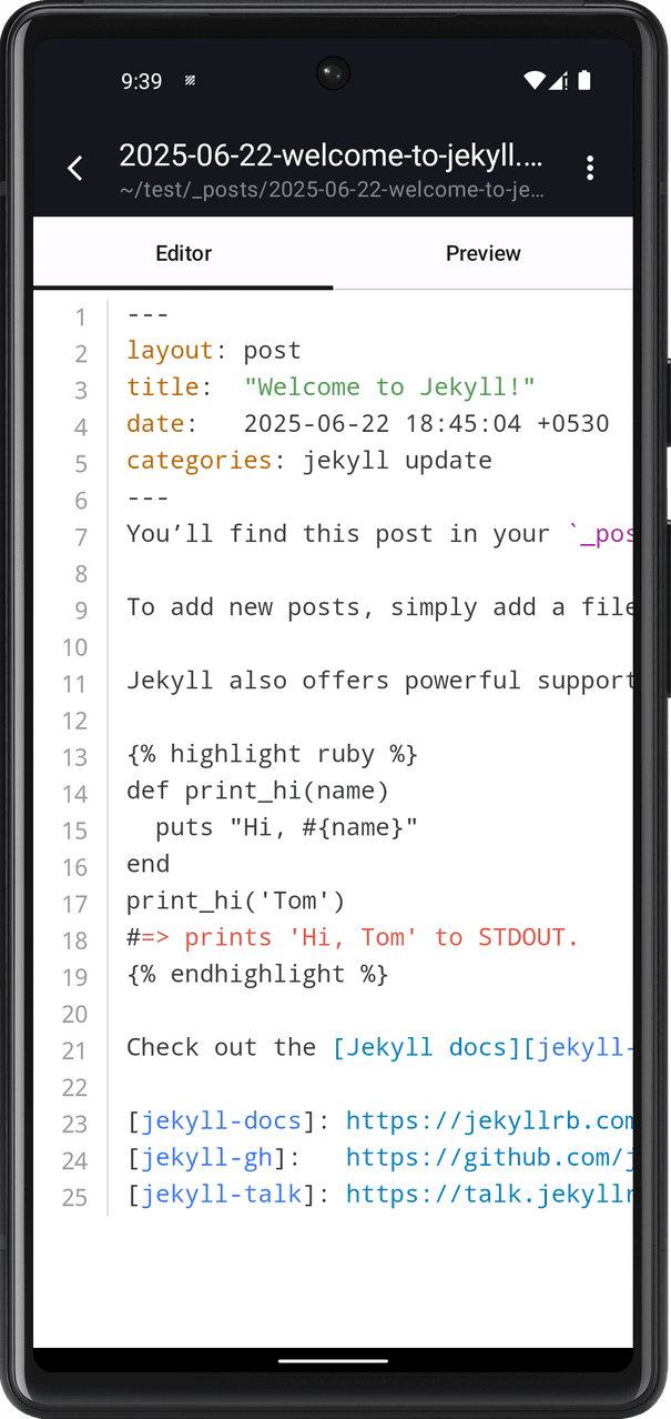 Скриншот 7 — JekyllEx