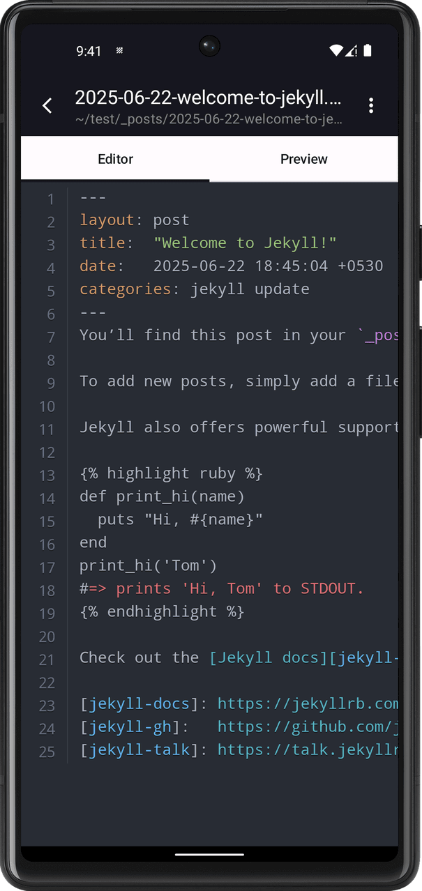 Скриншот 8 — JekyllEx