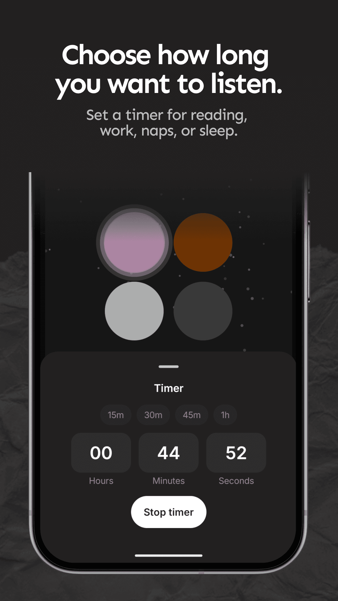 Скриншот 4 — Metiq: noise & ambient sounds