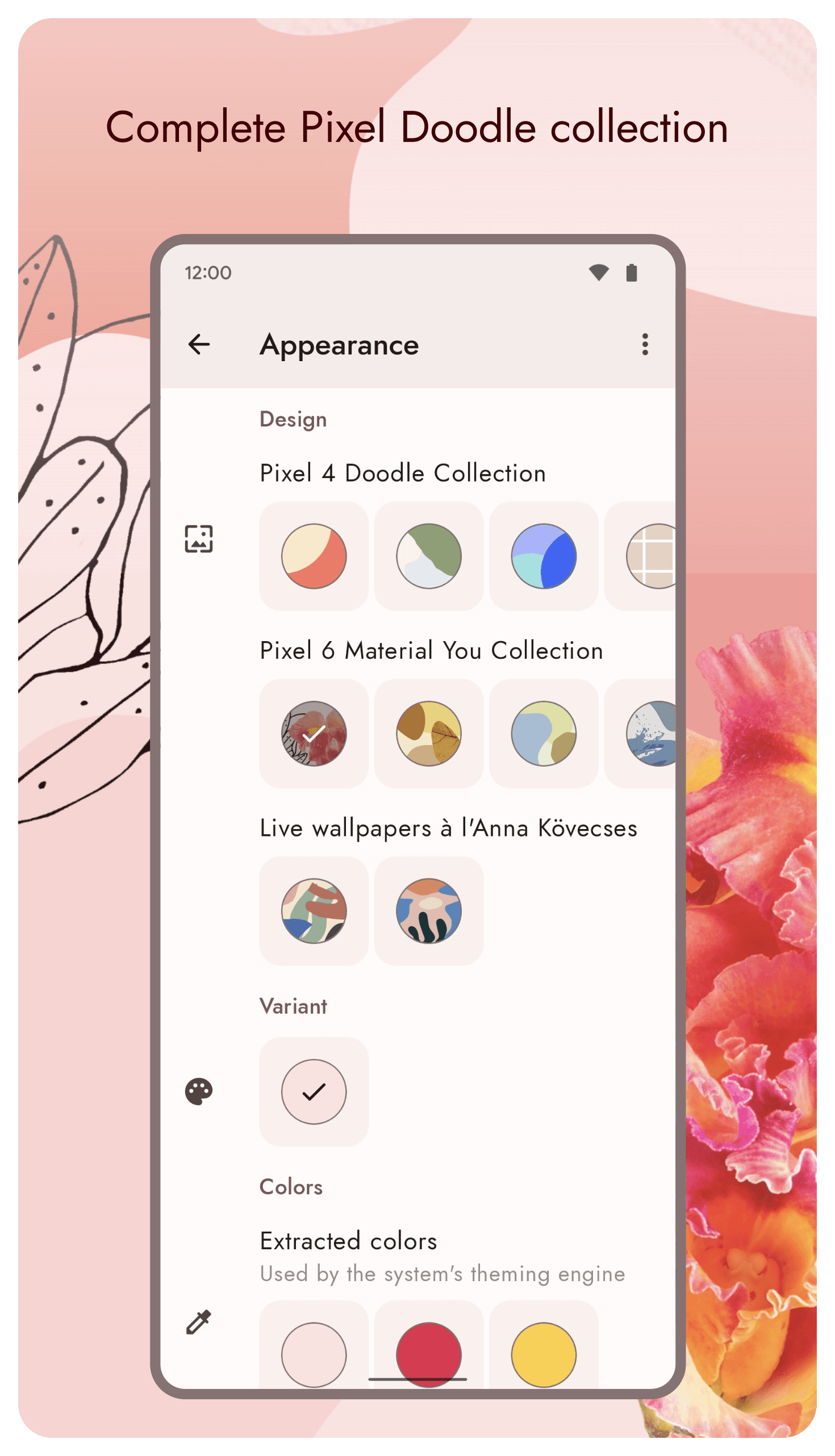 Скриншот 2 — Doodle: Live Wallpapers
