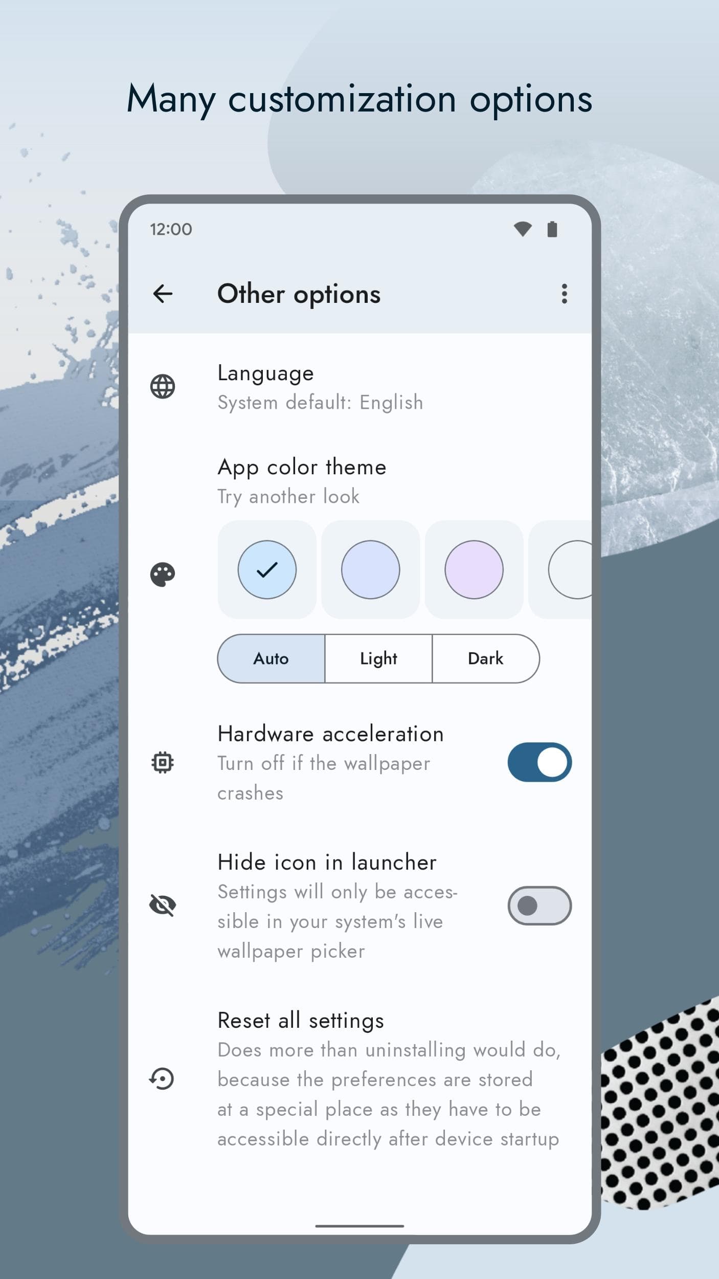 Скриншот 7 — Doodle: Live Wallpapers