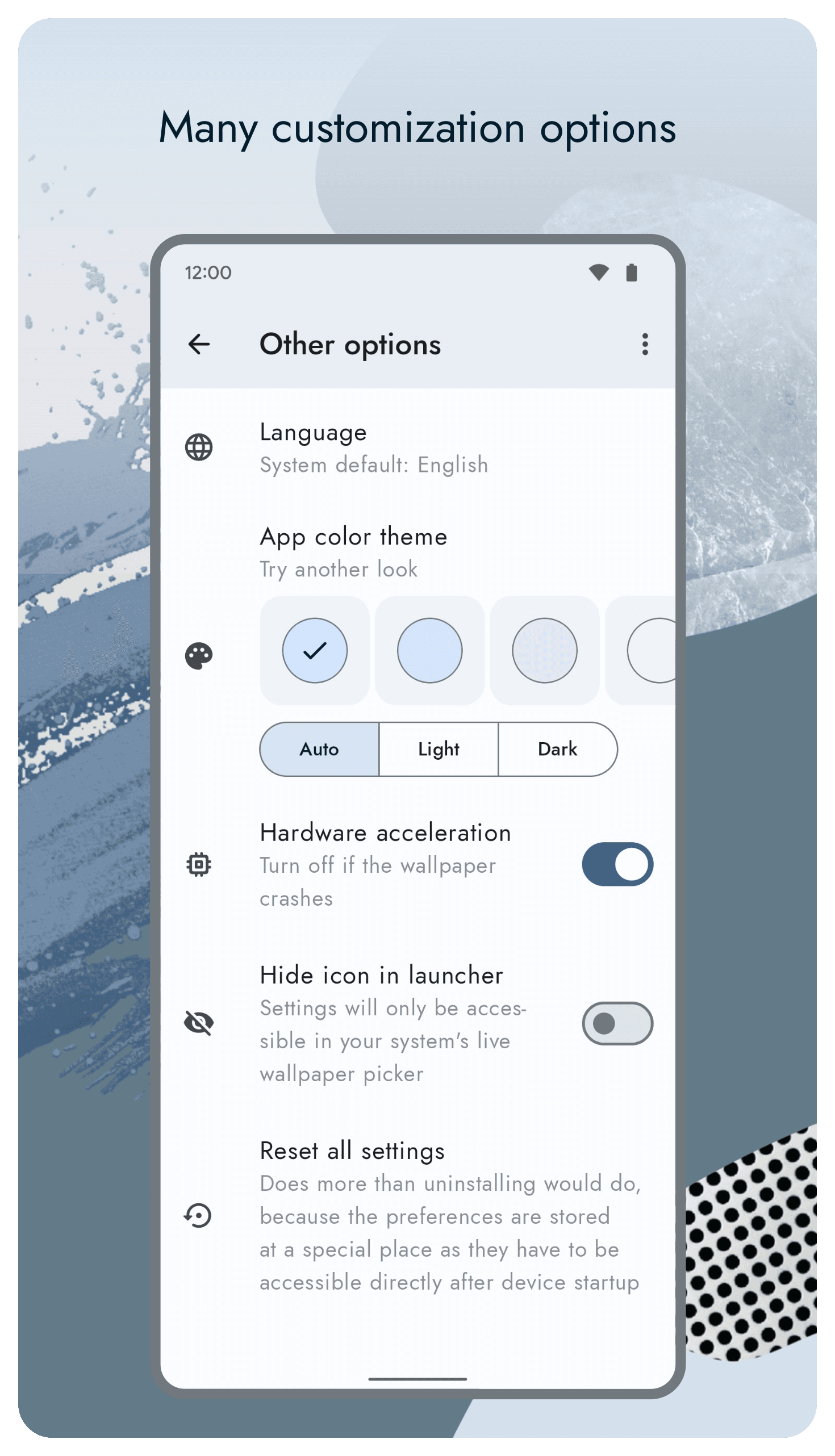Скриншот 8 — Doodle: Live Wallpapers