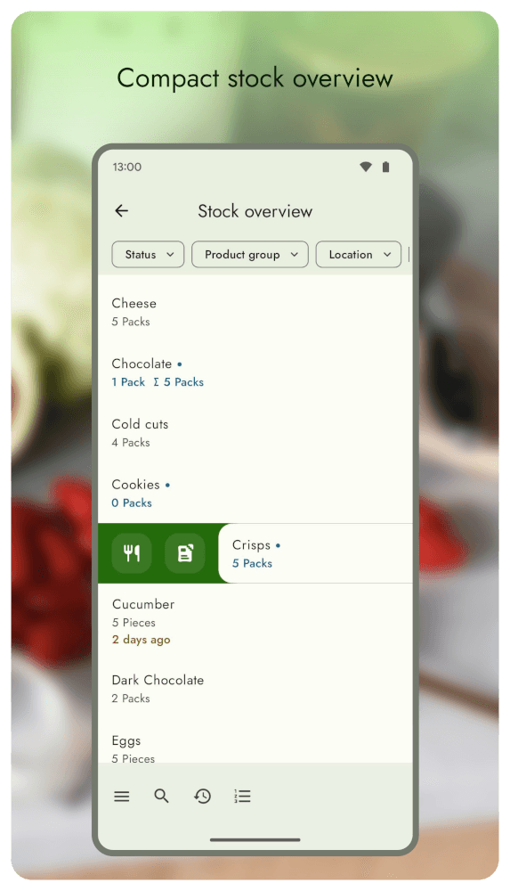 Скриншот 4 — Grocy: Self-hosted Grocery Management