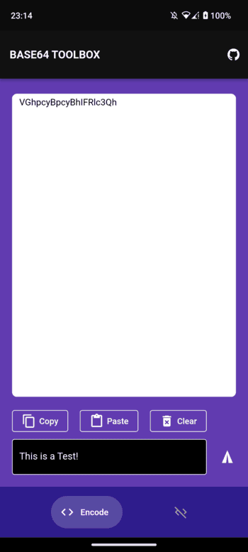 Скриншот 2 — Base64