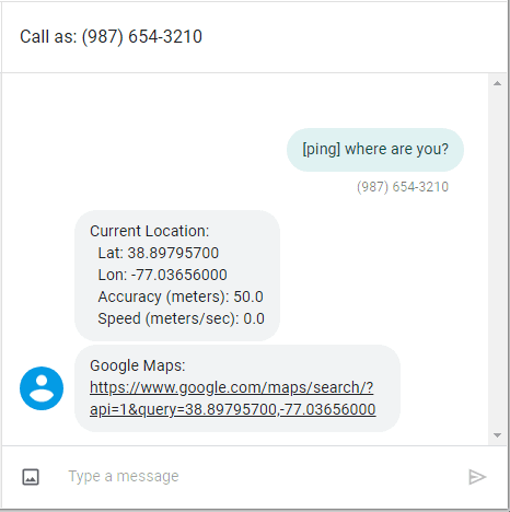 Скриншот 5 — SMS my GPS