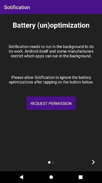 Скриншот 4 — Sotification