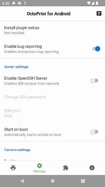 Скриншот 3 — OctoPrint for Android