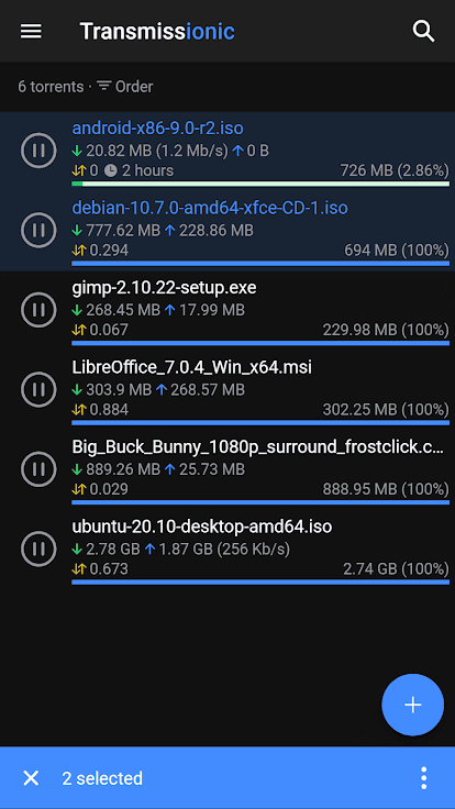 Скриншот 8 — Transmissionic