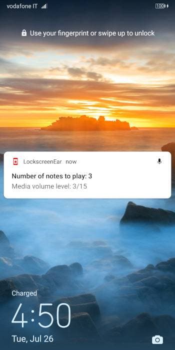 Скриншот 2 — LockscreenEar
