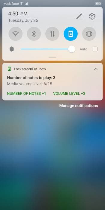 Скриншот 3 — LockscreenEar