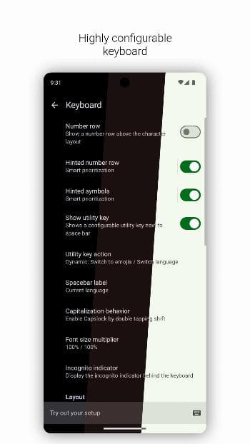 Скриншот 2 — FlorisBoard Beta