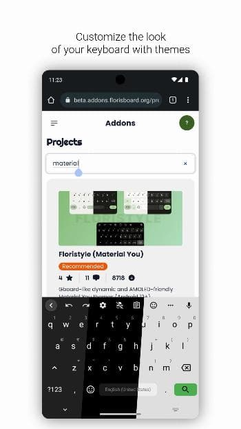 Скриншот 3 — FlorisBoard Beta