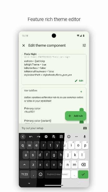 Скриншот 4 — FlorisBoard Beta