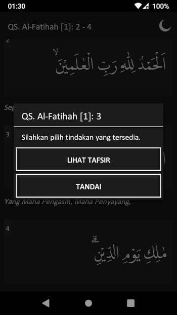 Скриншот 5 — Qur'an Lite