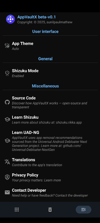 Скриншот 5 — AppVaultX