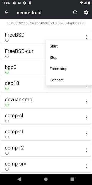 Скриншот 2 — nemu-droid