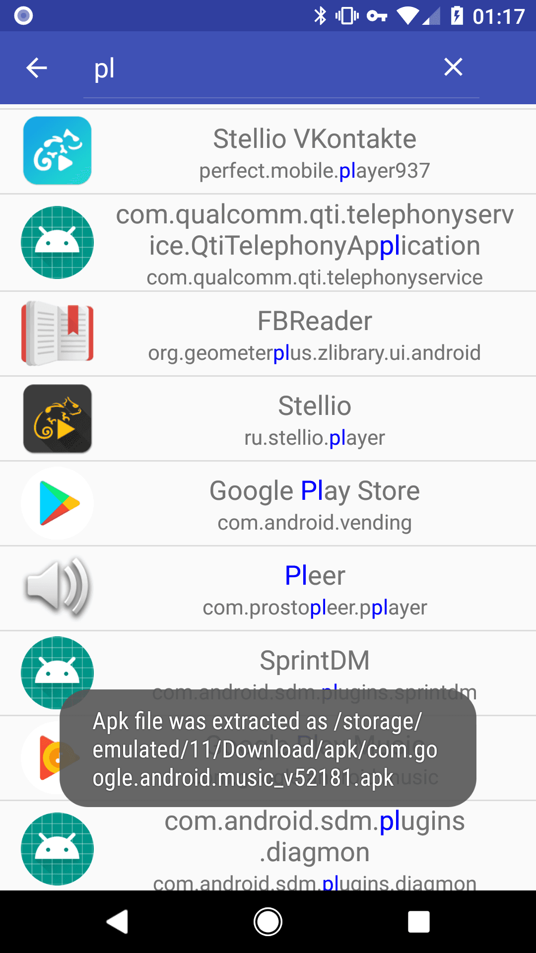 Скриншот 3 — Apk Extractor