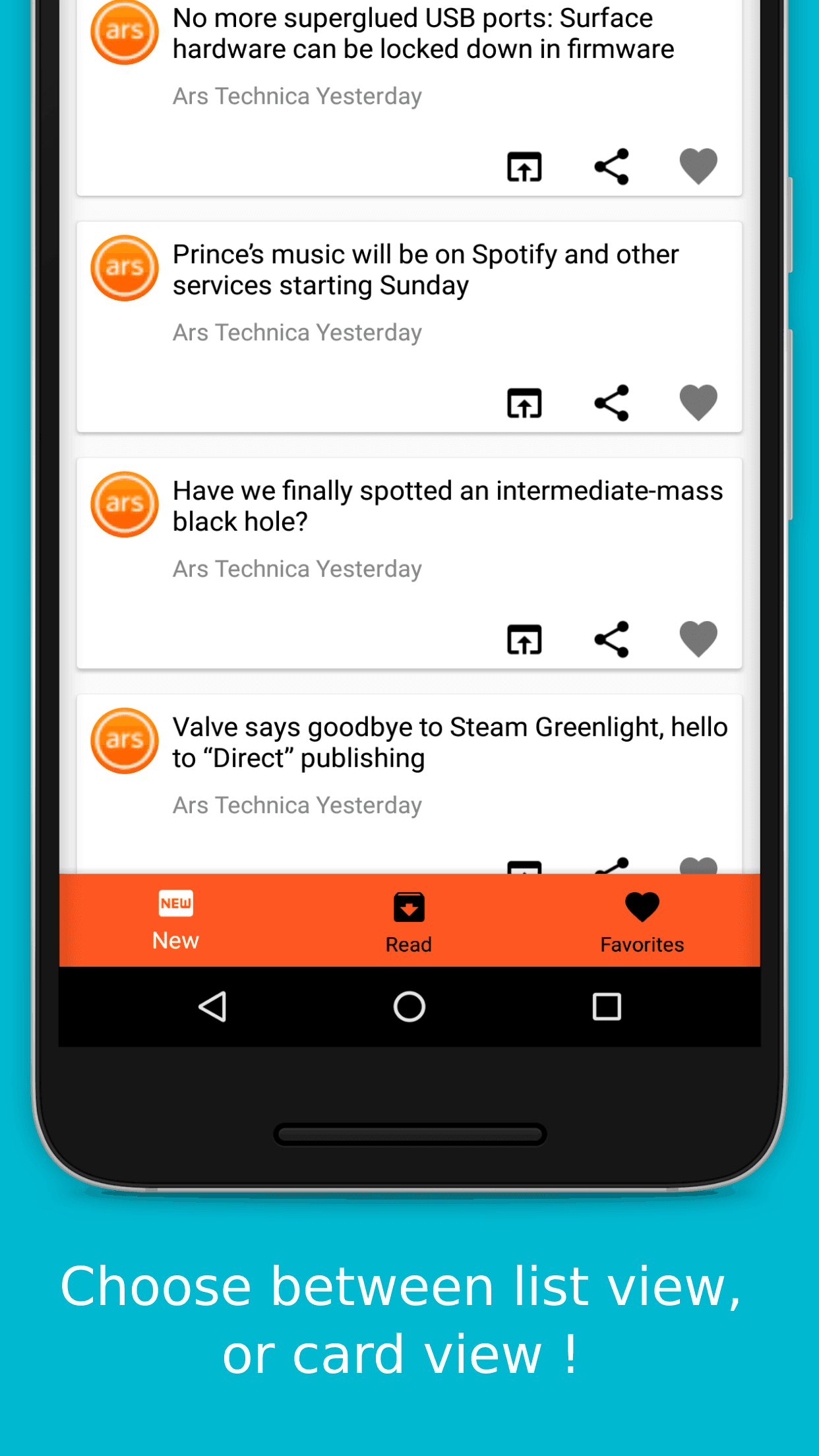 Скриншот 3 — Reader for Selfoss