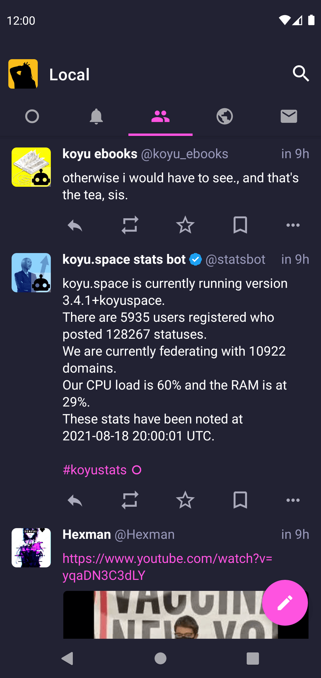Скриншот 5 — koyu.space