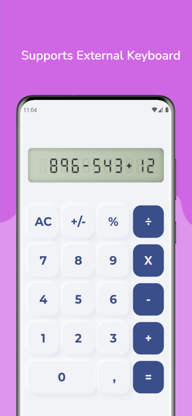 Скриншот 1 — Digital Calculator