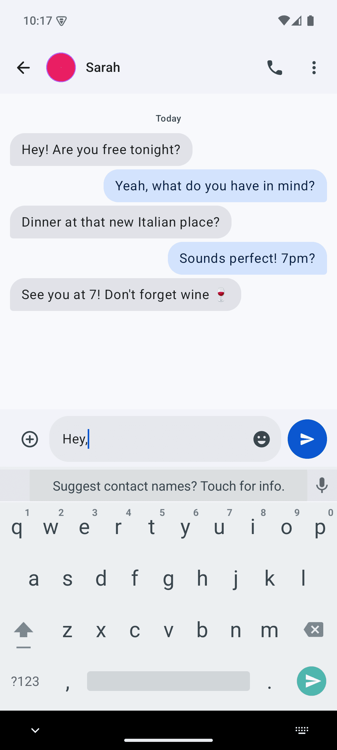 Скриншот 8 — Messages