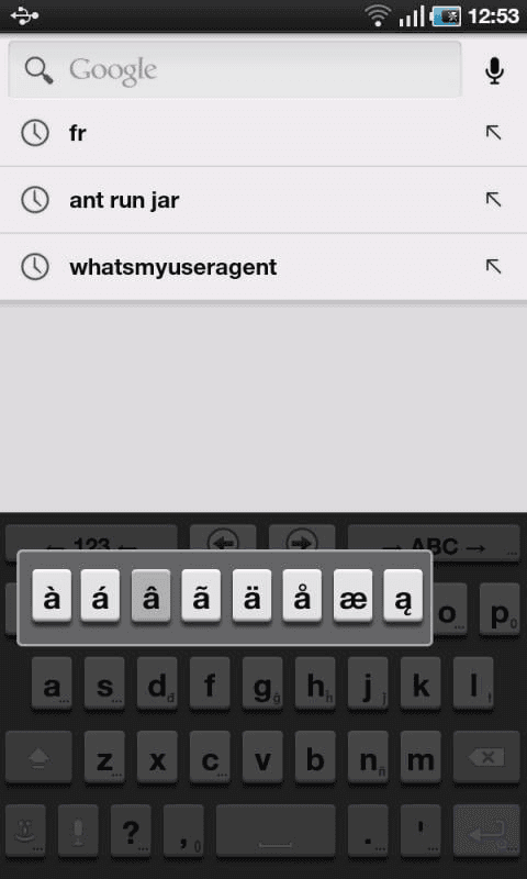 Скриншот 4 — Danish for AnySoftKeyboard