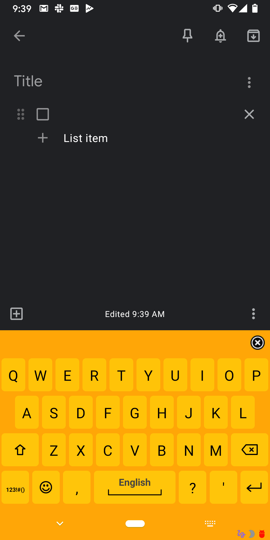 Скриншот 2 — Hawaiian for AnySoftKeyboard