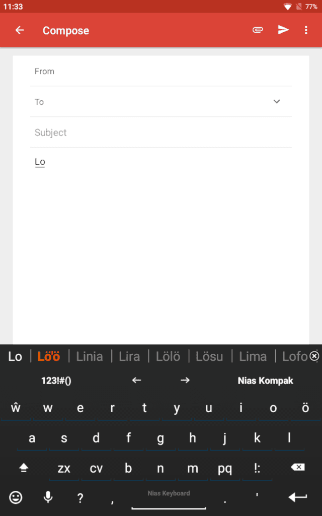Скриншот 3 — Nias for AnySoftKeyboard