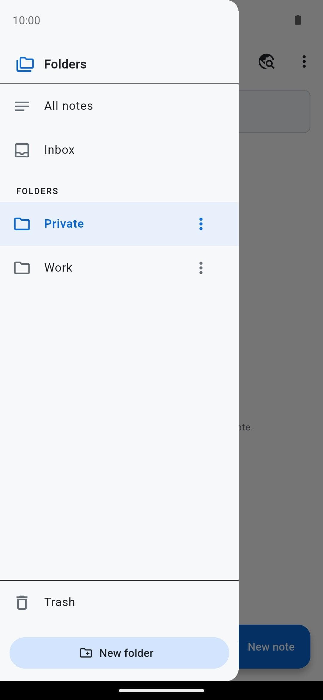 Скриншот 2 — Notes Tech