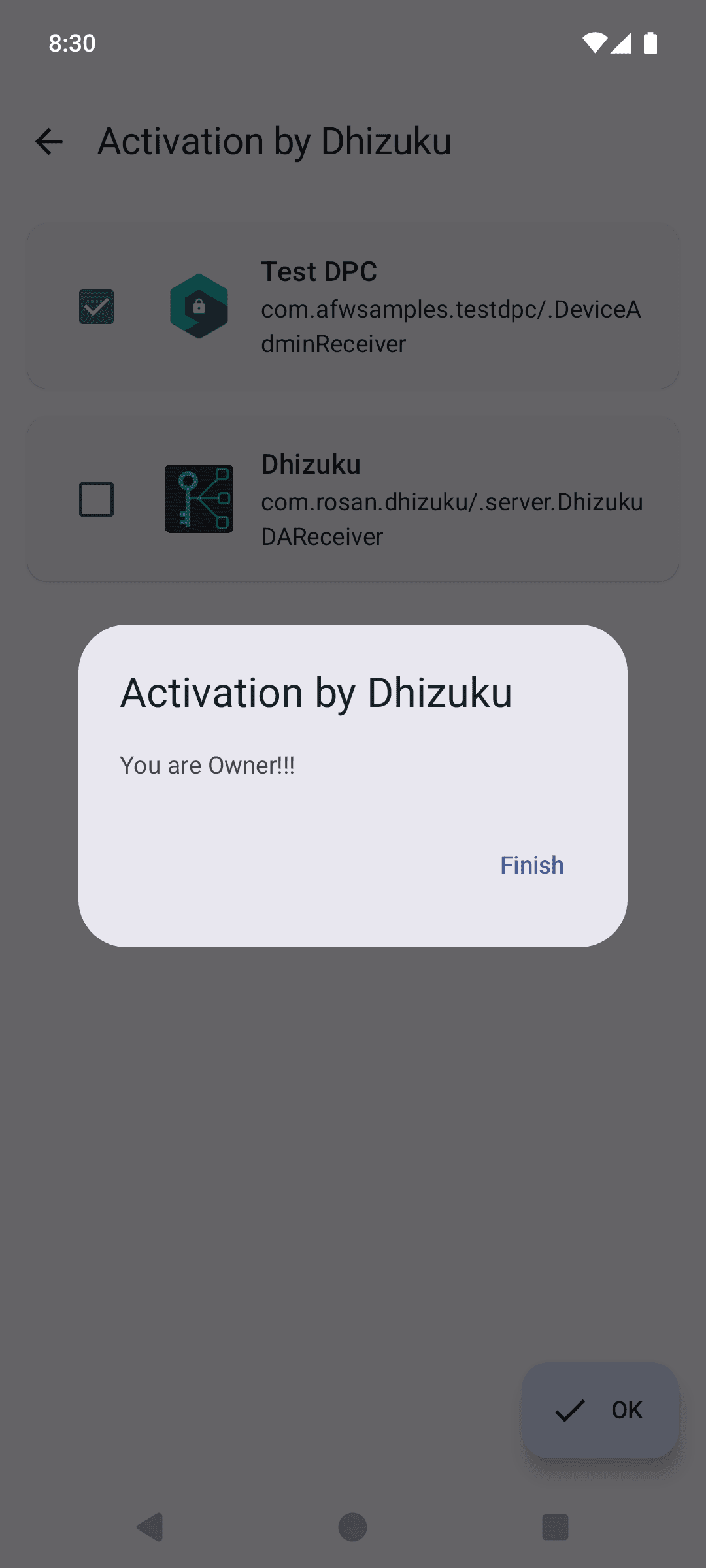 Скриншот 6 — Dhizuku