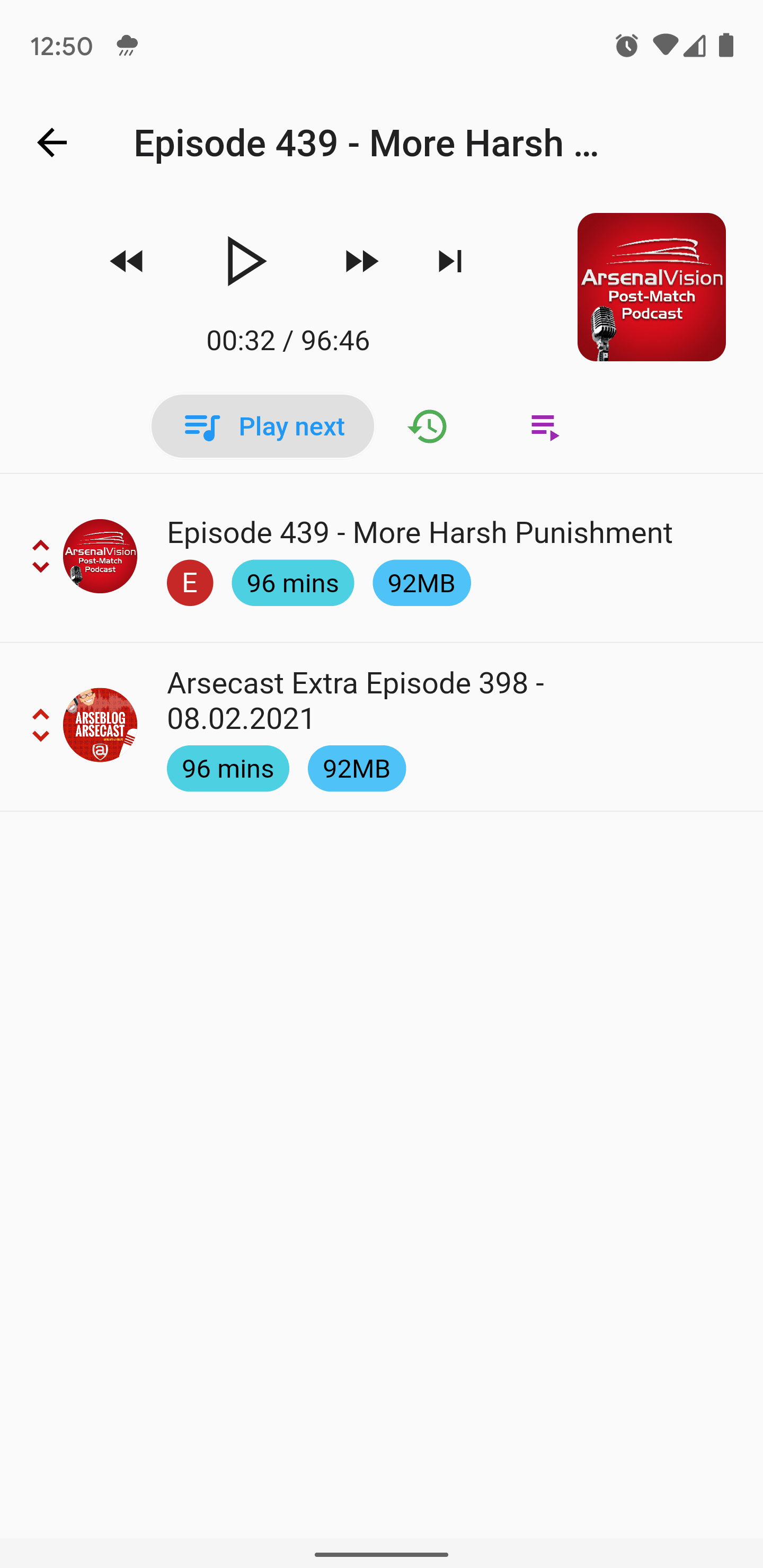 Скриншот 2 — Tsacdop - Podcast Player