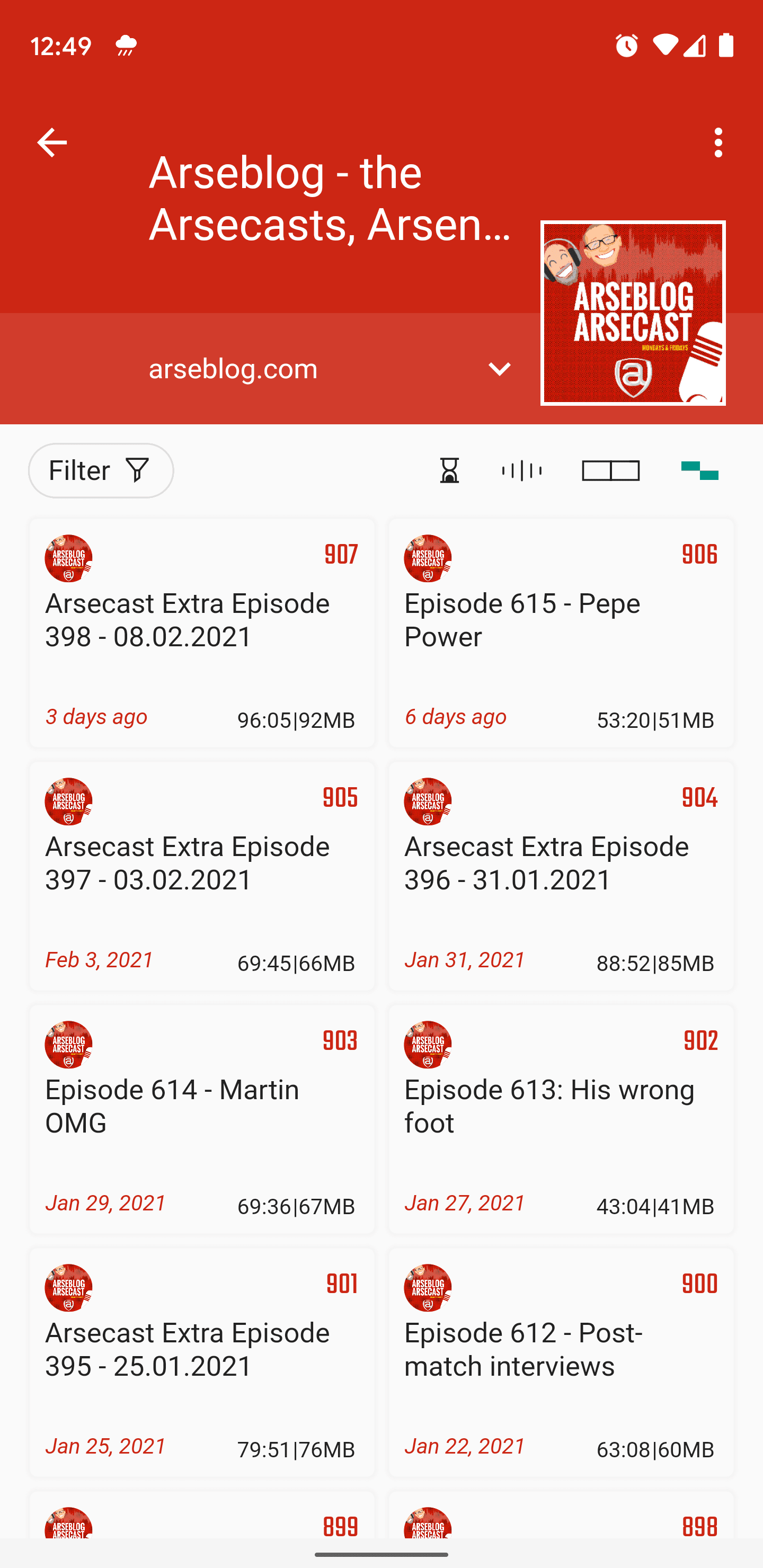 Скриншот 6 — Tsacdop - Podcast Player