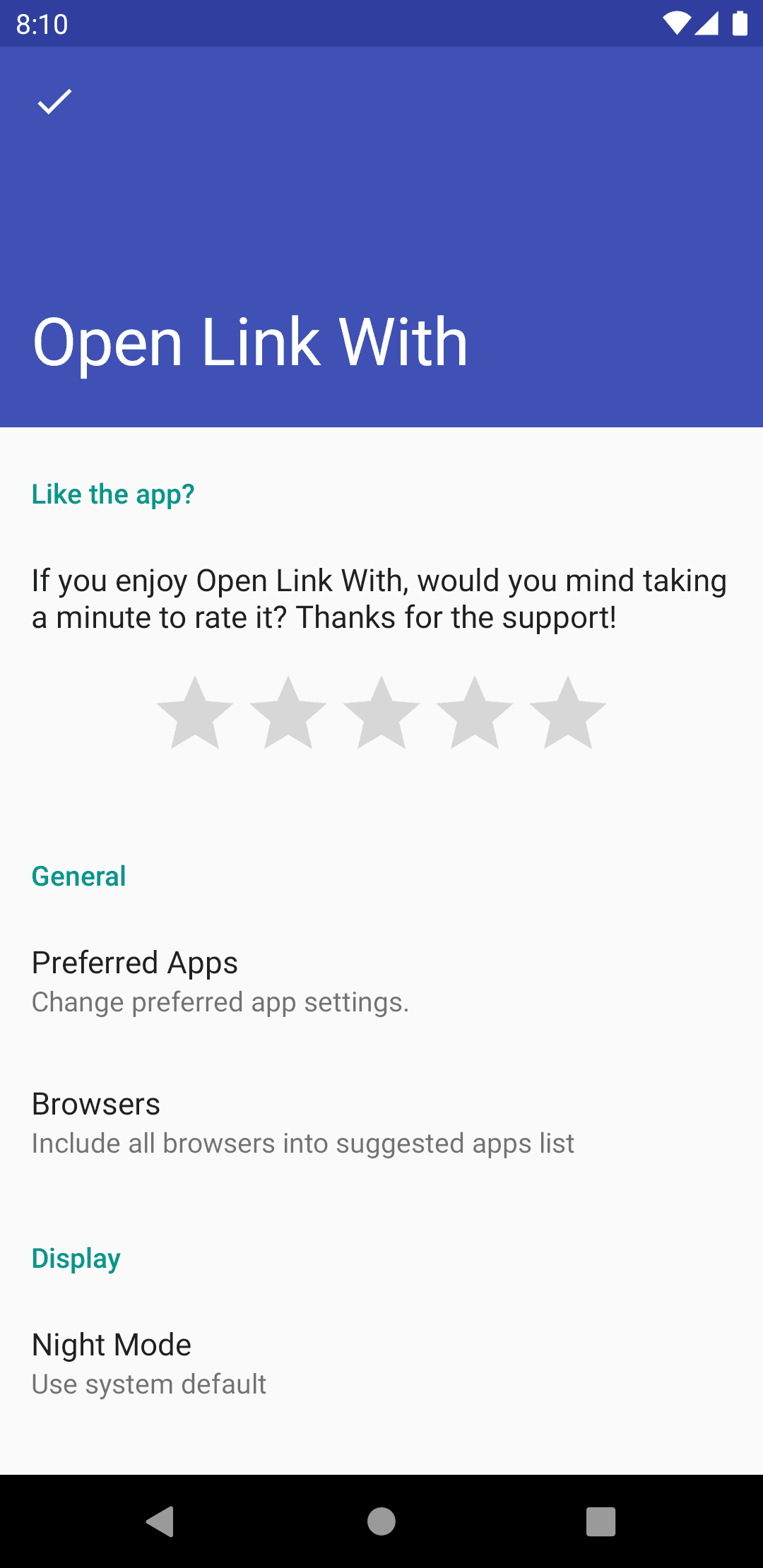 Скриншот 1 — Open Link With...