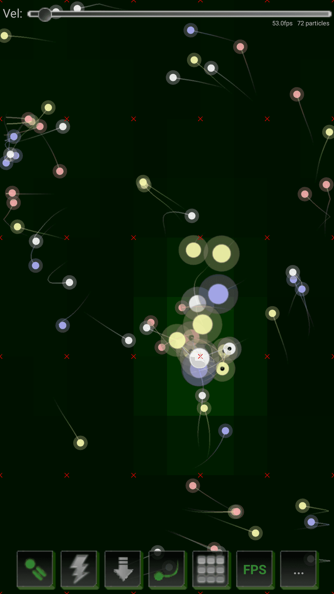 Скриншот 4 — Particle Physics Simulator