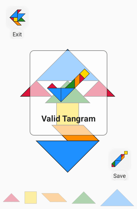 Скриншот 2 — Tangram