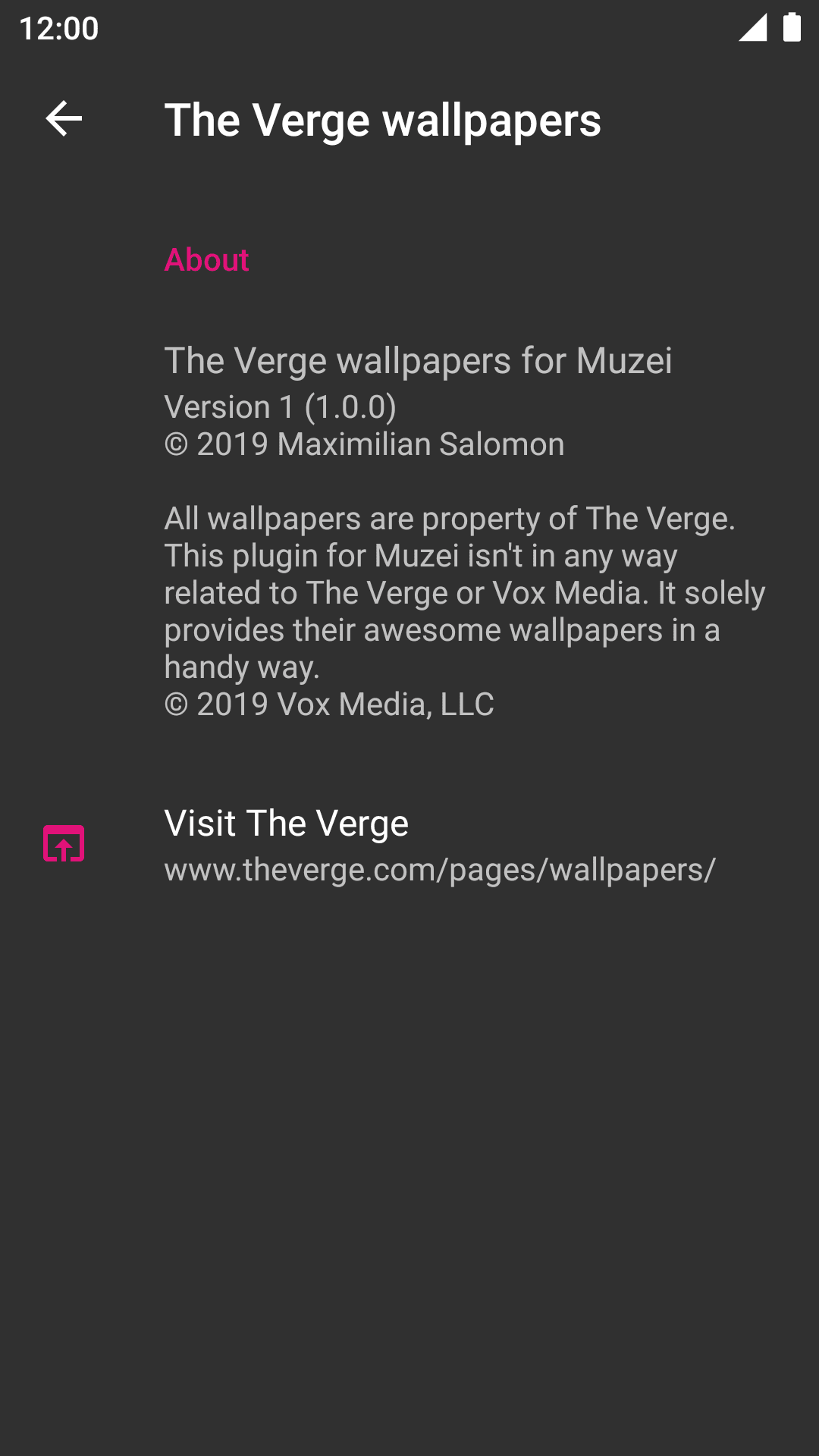 Скриншот 3 — The Verge wallpapers for Muzei