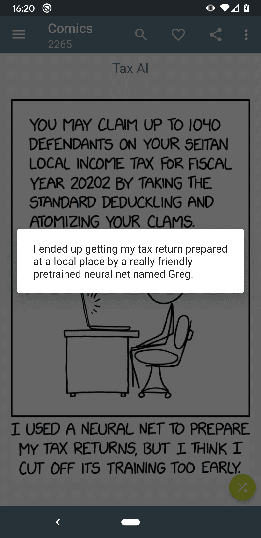 Скриншот 7 — Easy Xkcd