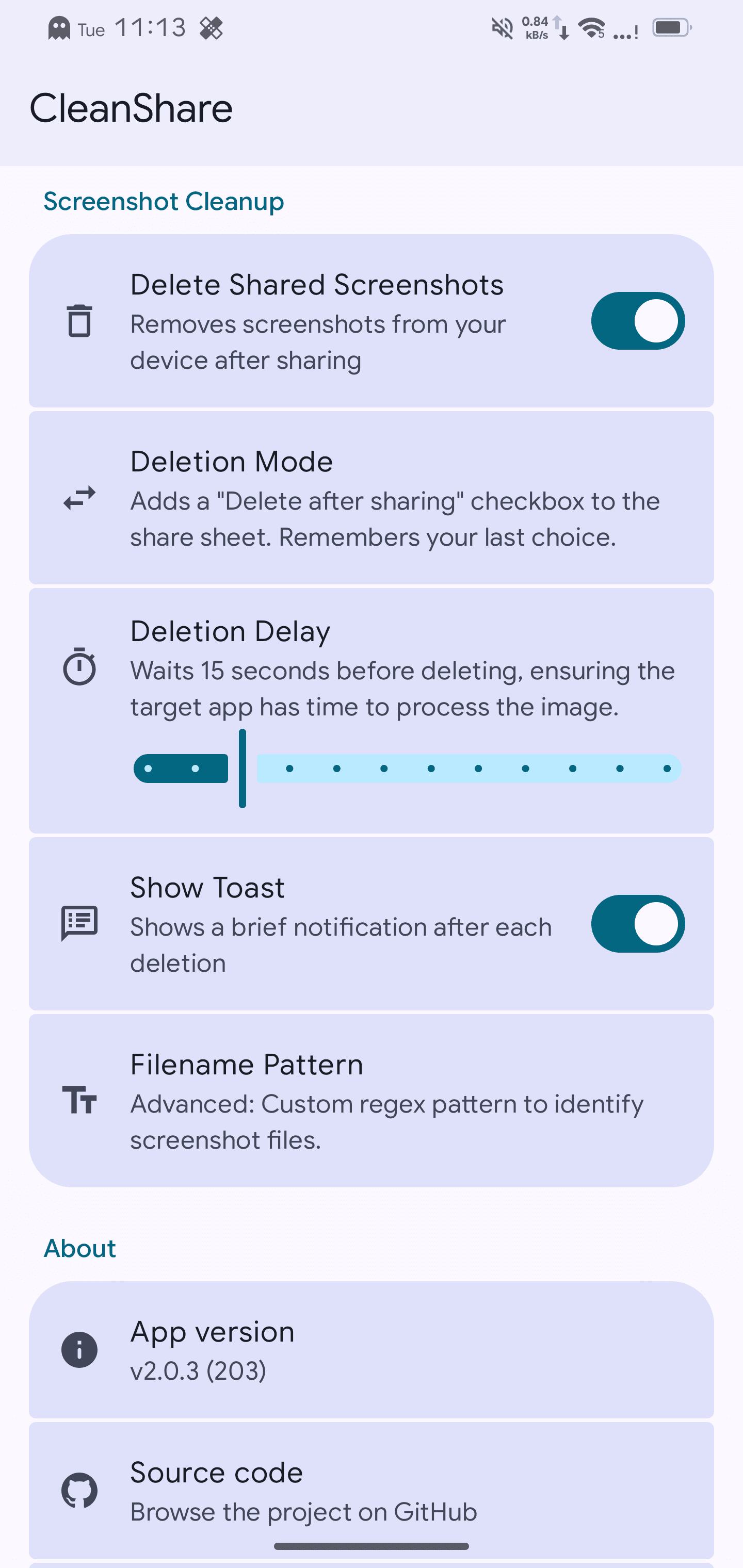 Скриншот 6 — CleanShare