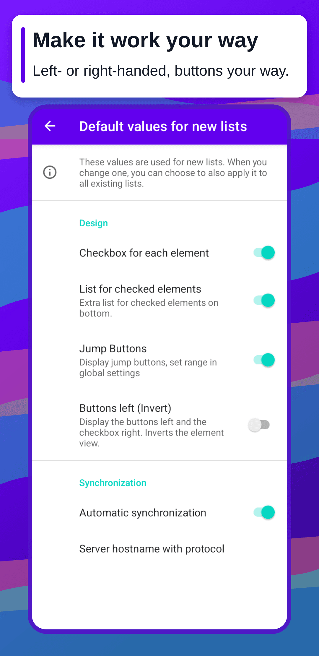 Скриншот 7 — OpenSyncedLists