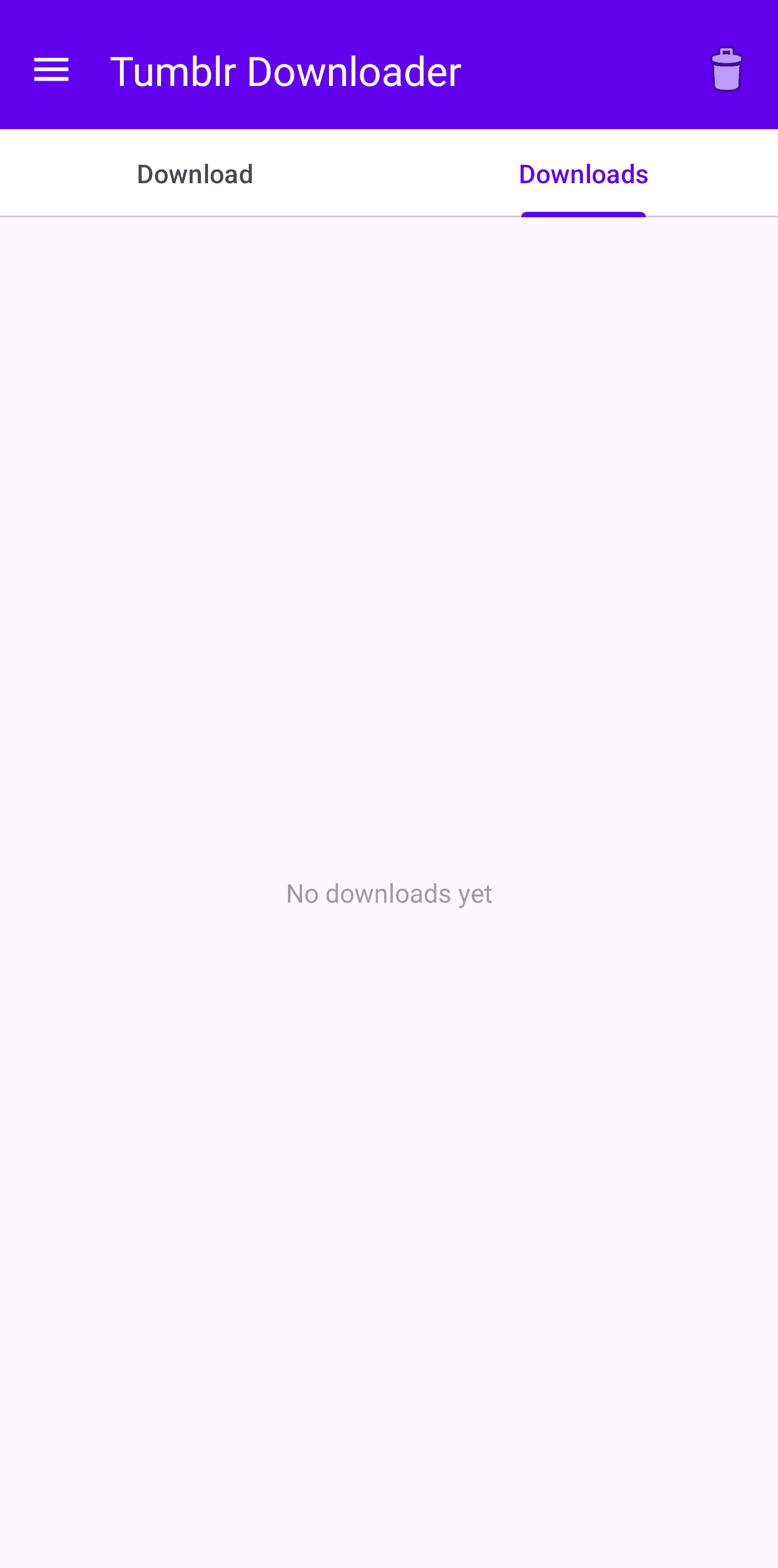 Скриншот 2 — Tumblr Downloader