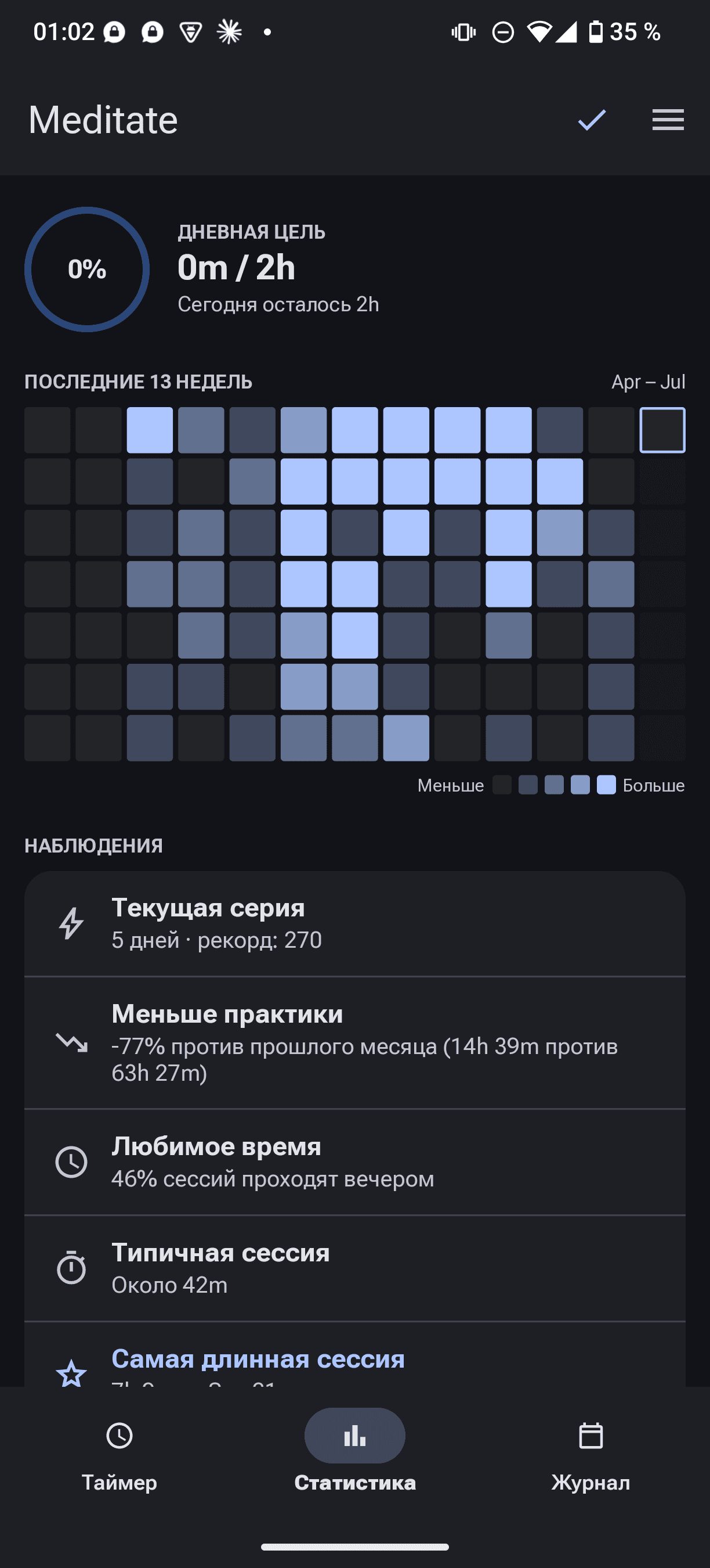 Скриншот 2 — Meditate