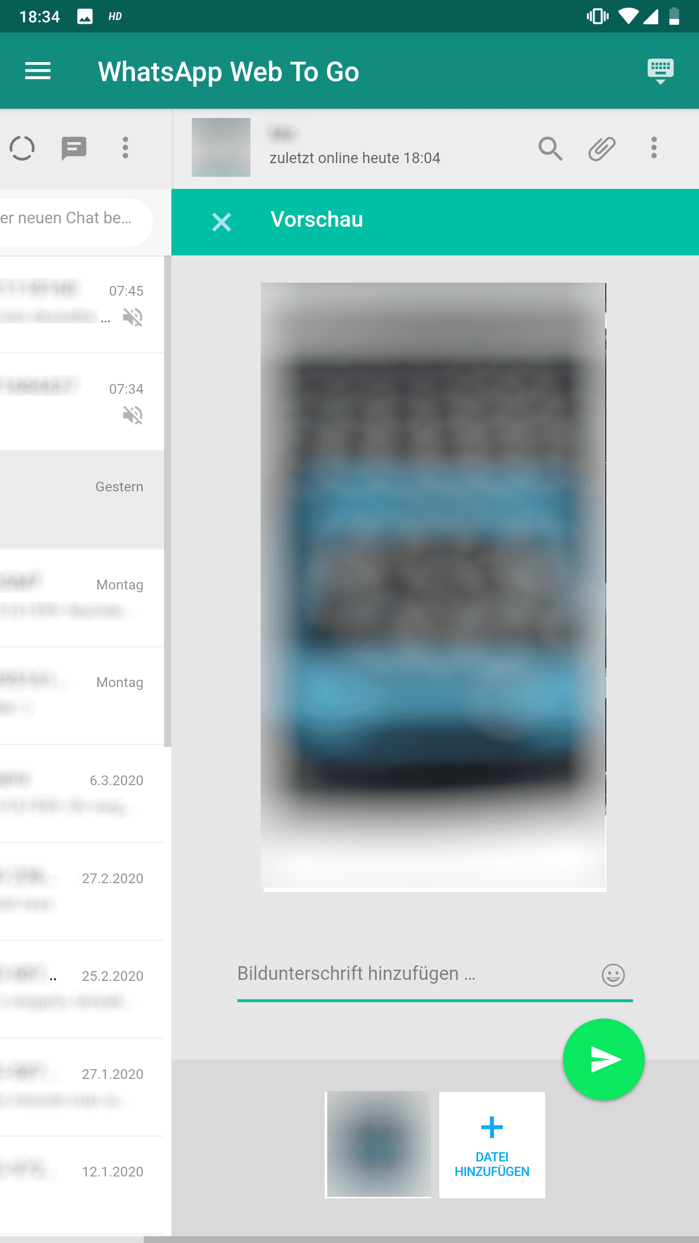Скриншот 4 — WhatsApp Web To Go - Mobile Client for WhatsApp We