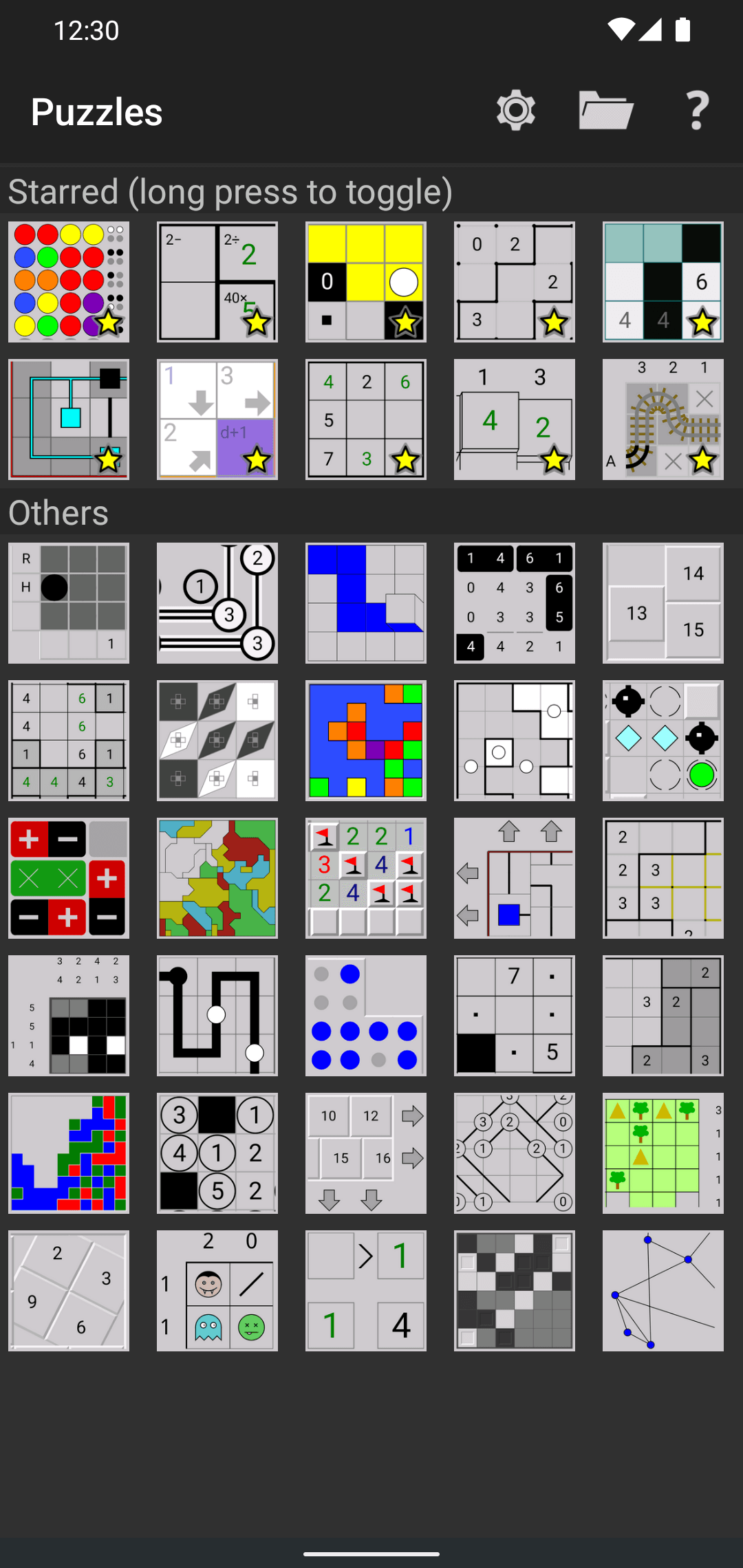 Скриншот 8 — Simon Tatham's Puzzles
