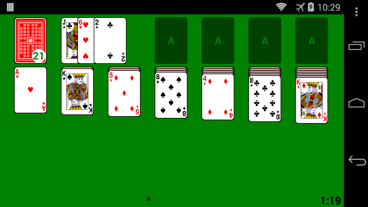 Скриншот 1 — SolitaireCG