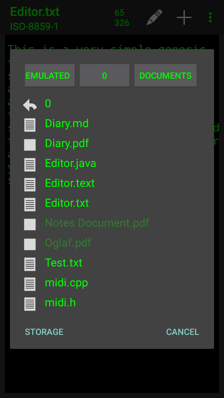 Скриншот 2 — Editor