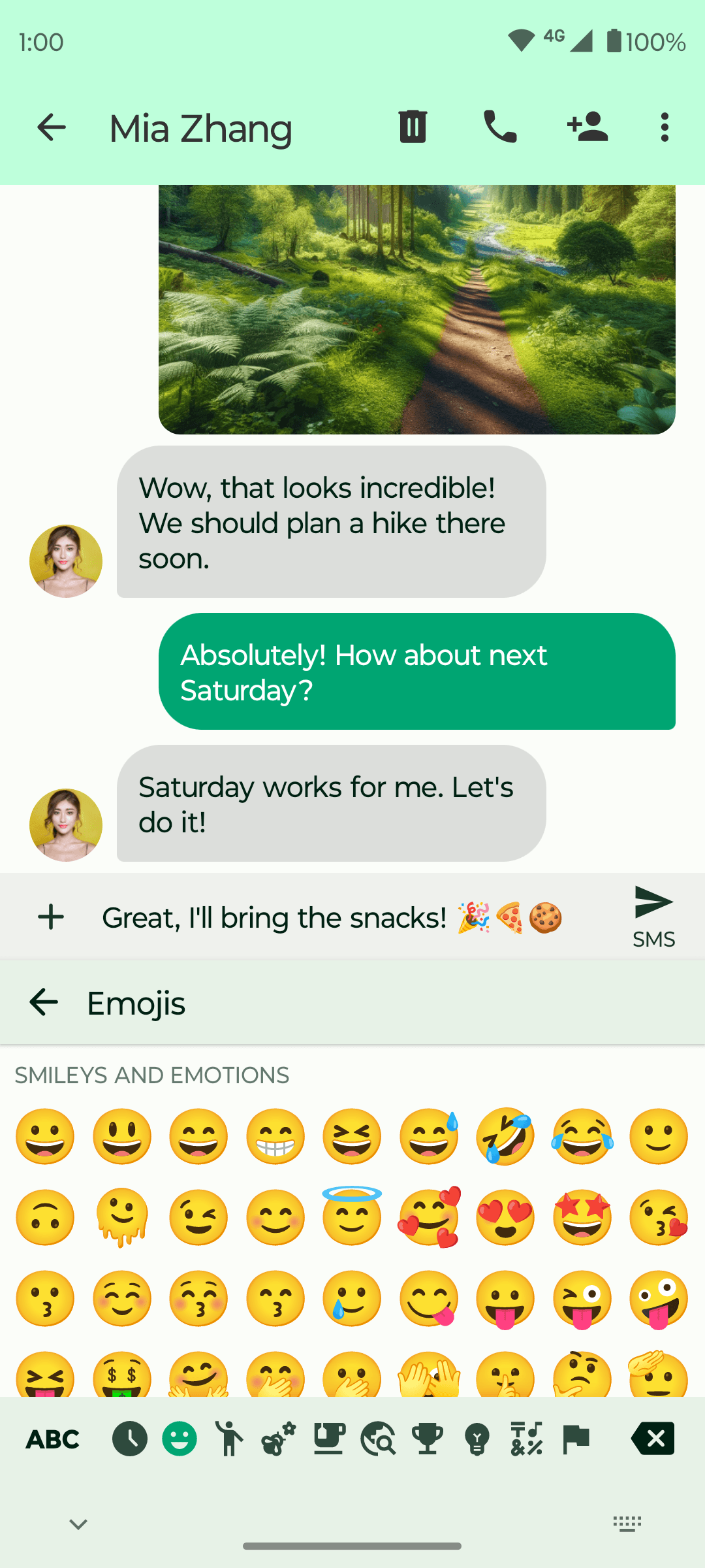 Скриншот 2 — Fossify Keyboard Beta
